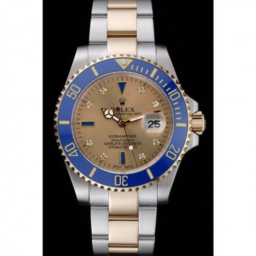 Replica Rolex Submariner 42mm Dial Gold SC55 - Best shop to buy a Fake Rolex