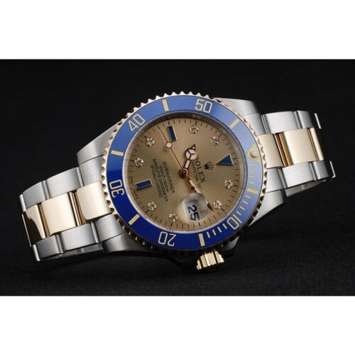 Replica Rolex Submariner 42mm Dial Gold SC55 - Best shop to buy a Fake Rolex