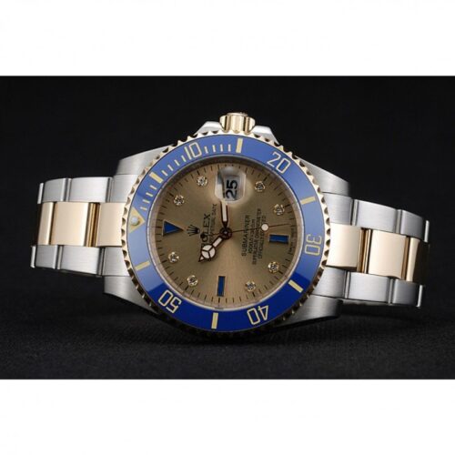 Replica Rolex Submariner 42mm Dial Gold SC55 - Best shop to buy a Fake Rolex