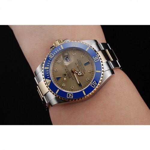 Replica Rolex Submariner 42mm Dial Gold SC55 - Best shop to buy a Fake Rolex