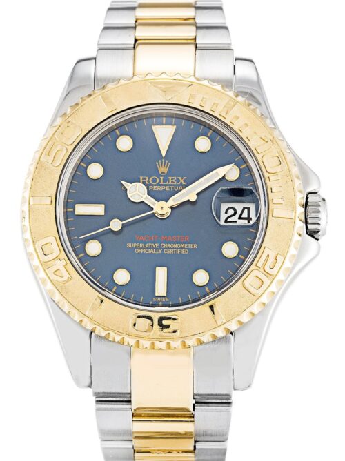 Replica Rolex Yacht-Master 35mm Dial Blue 168623 - Best shop to buy a Fake Rolex