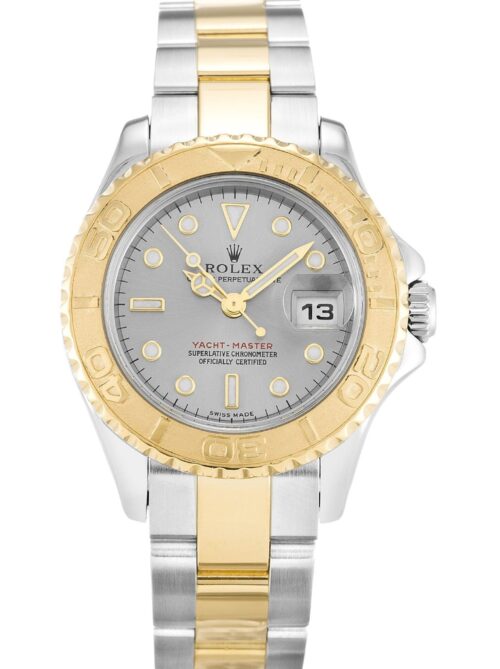 Replica Rolex Yacht-Master 35mm Dial Grey 169623 - Best shop to buy a Fake Rolex