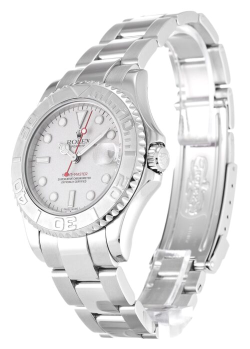 Replica Rolex Yacht-Master 35mm Dial White 168622 - Best shop to buy a Fake Rolex