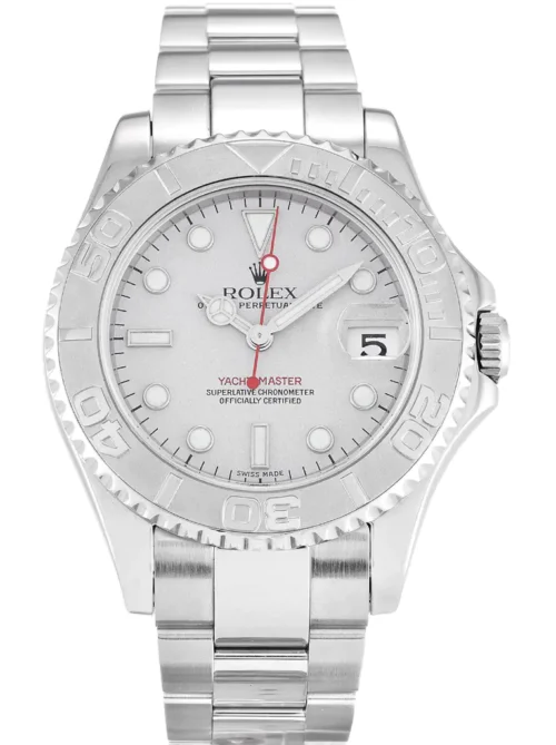 Replica Rolex Yacht-Master 35mm Dial White 168622 - Best shop to buy a Fake Rolex