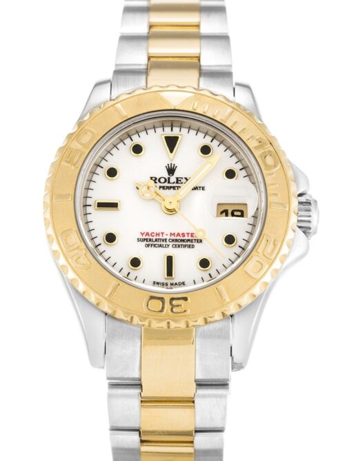 Replica Rolex Yacht-Master 35mm Dial White 169623 - Best shop to buy a Fake Rolex