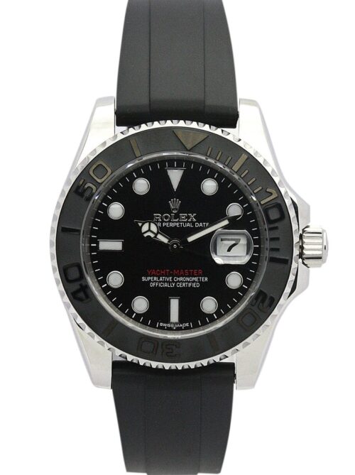 Replica Rolex Yacht-Master 40mm Dial Black 169622 - Best shop to buy a Fake Rolex