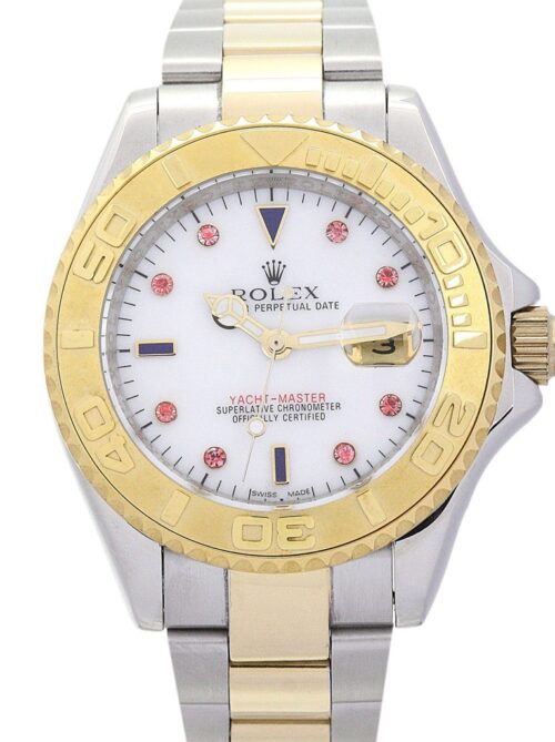 Replica Rolex Yacht-Master Dial White 40mm 16623 - Best shop to buy a Fake Rolex