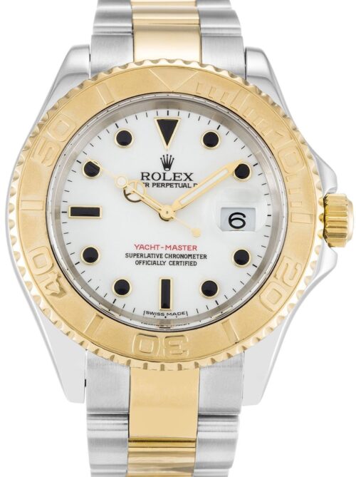Replica Rolex Yacht-Master 40mm Dial White 16623 - Best shop to buy a Fake Rolex