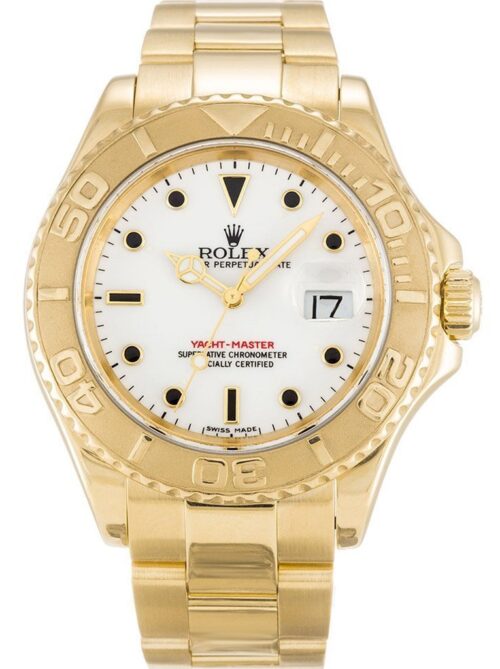 Replica Rolex Yacht-Master 40mm Dial White 16628 - Best shop to buy a Fake Rolex
