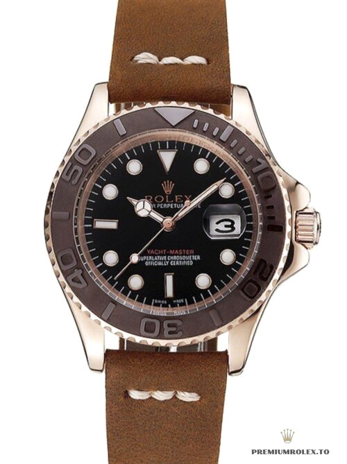 Replica Rolex Yacht-Master 41mm Dial Black 1453860 - Best Quality Counterfeit Rolex