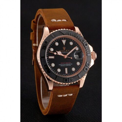 Replica Rolex Yacht-Master 41mm Dial Black 1453861 - Best shop to buy a Fake Rolex