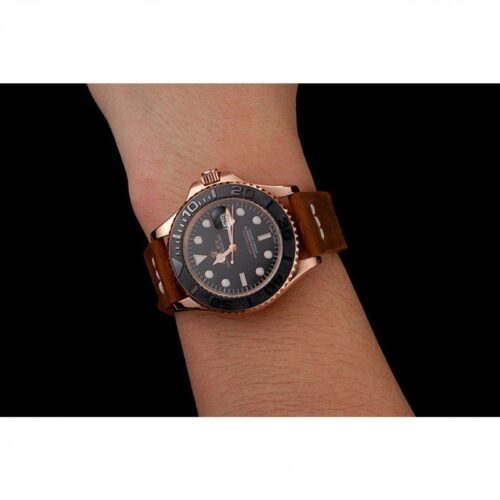 Replica Rolex Yacht-Master 41mm Dial Black 1453861 - Best shop to buy a Fake Rolex