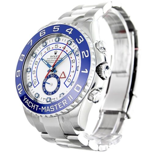 Replica Rolex Yacht-Master 44mm Dial White 116680 - Best shop to buy a Fake Rolex