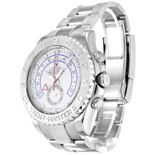 Replica Rolex Yacht-Master 44mm Dial White 116689 - Best shop to buy a Fake Rolex