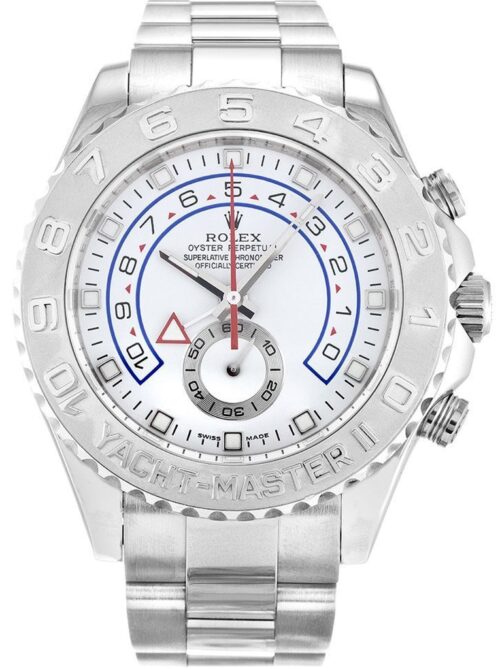 Replica Rolex Yacht-Master 44mm Dial White 116689 - Best shop to buy a Fake Rolex