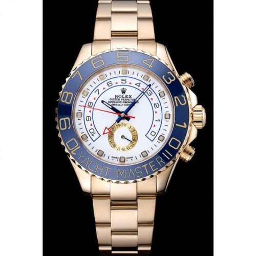 Replica Rolex Yacht-Master 44mm Dial White 622271 - Best shop to buy a Fake Rolex