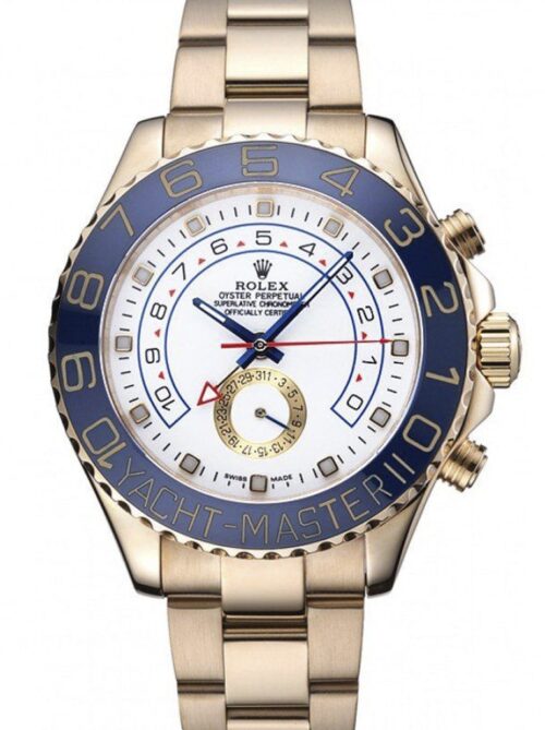 Replica Rolex Yacht-Master 44mm Dial White 622271 - Best shop to buy a Fake Rolex
