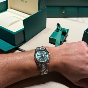 Replica Rolex Datejust 31mm Mint Green Dial 278274 photo review