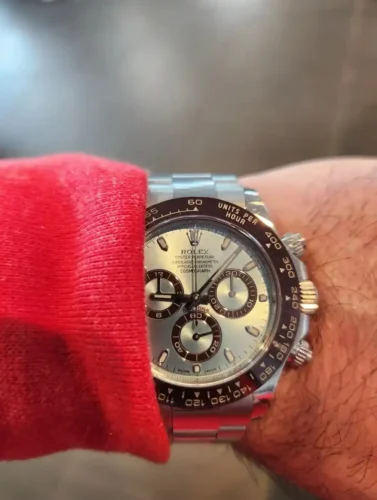 Replica Rolex Super Universe Chronograph Daytona 116506 Ice Blue Dial photo review