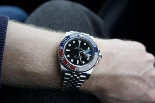 Replica Rolex GMT-Master II 40mm 126710BLRO "Pepsi" Jubilee photo review