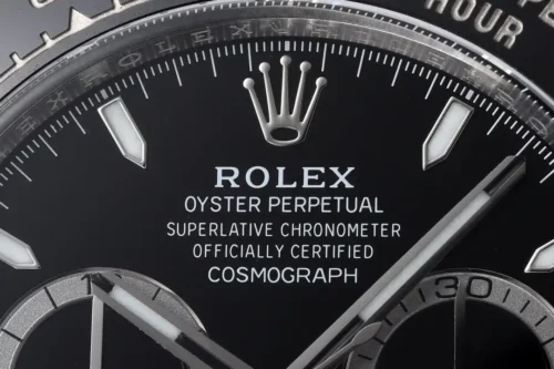 Replica Rolex Black Ceramic Daytona 126500 Black Dial 2 - Best shop to buy a Fake Rolex
