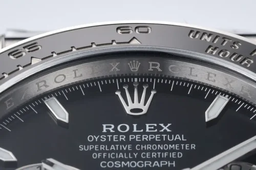 Replica Rolex Black Ceramic Daytona 126500 Black Dial 3 - Best shop to buy a Fake Rolex