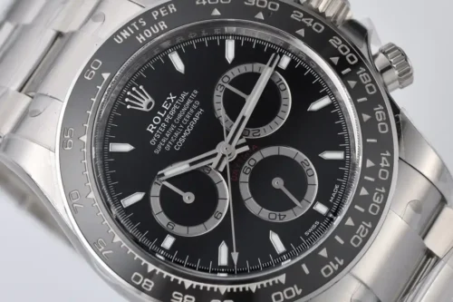 Replica Rolex Black Ceramic Daytona 126500 Black Dial 7 - Best shop to buy a Fake Rolex