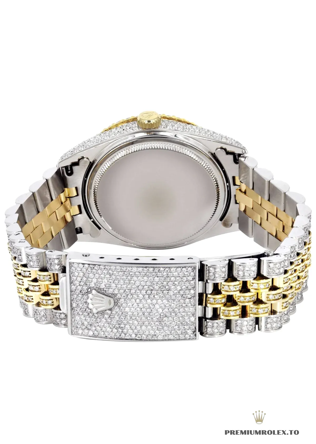 Replica Rolex Datejust 126300 41mm Dial Arabic Yellow Gold - Image 3