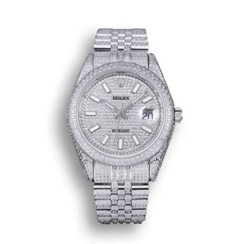 Replica Rolex Datejust 126300 41mm Diamond Dial 4 - Best shop to buy a Fake Rolex