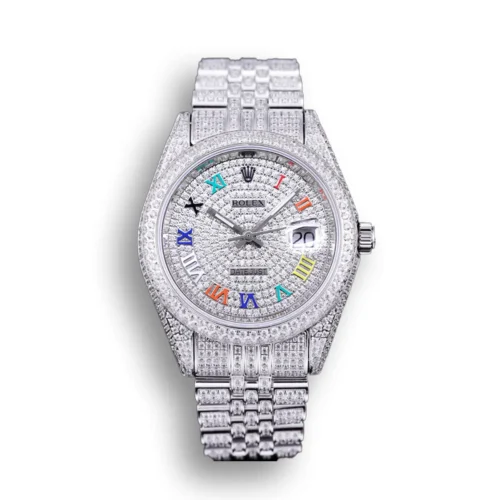 Replica Rolex Datejust 126300 41mm Diamond Dial Roman 6 - Best shop to buy a Fake Rolex