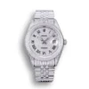 Replica Rolex Datejust 126300 41mm Full-Diamond Dial Roman 10 - Best shop to buy a Fake Rolex