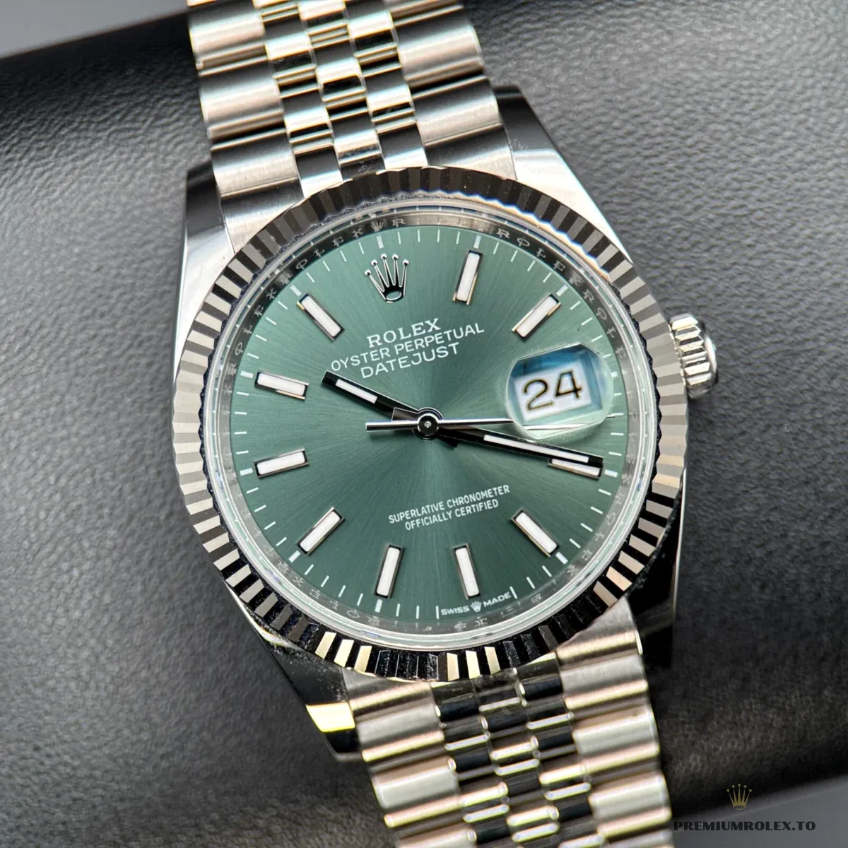 Replica Rolex Datejust 278274 31mm Mint Green Dial - Image 10