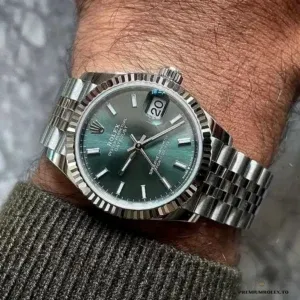 Rolex Datejust 278274 wrist shot in natural lighting