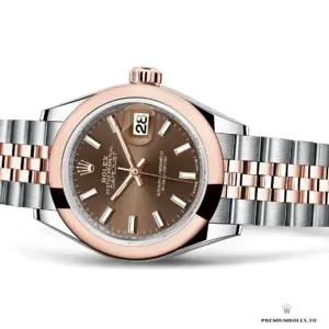 Jubilee bracelet Rolesor links showing five-link articulation