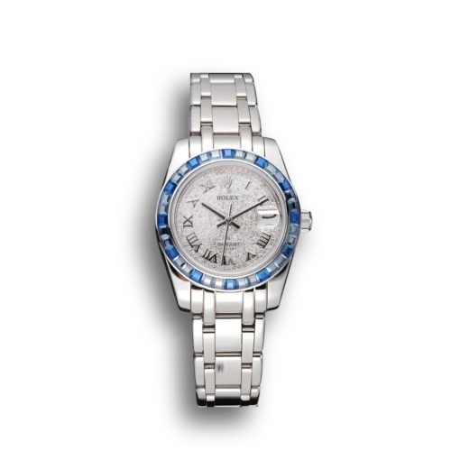 Replica Rolex Datejust 622834 33mm Diamond Dial Front - Best shop to buy a Fake Rolex