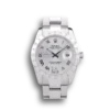 Replica Rolex Datejust 7468 36mm Silver Dial Front - Best shop to buy a Fake Rolex