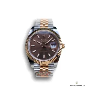 Replica Rolex Datejust m126331 41mm Chocolate Dial Jubilee Bracelet - top-tier replica watches