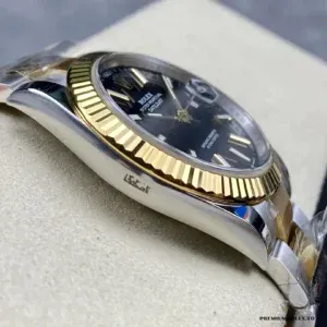 Caseback view of Datejust m126333 Oystersteel