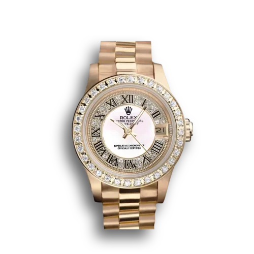Replica Rolex Datejust SC41 28mm White Dial Front - Best shop to buy a Fake Rolex
