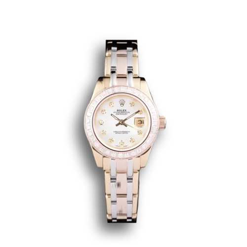 Replica Rolex Datejust SC42 28mm White Dial Front - Best shop to buy a Fake Rolex