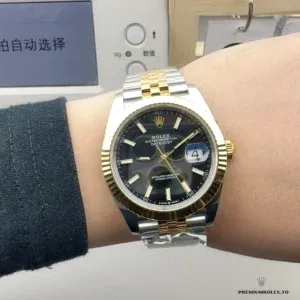 Caseback of Rolex Datejust m126333 Oystersteel