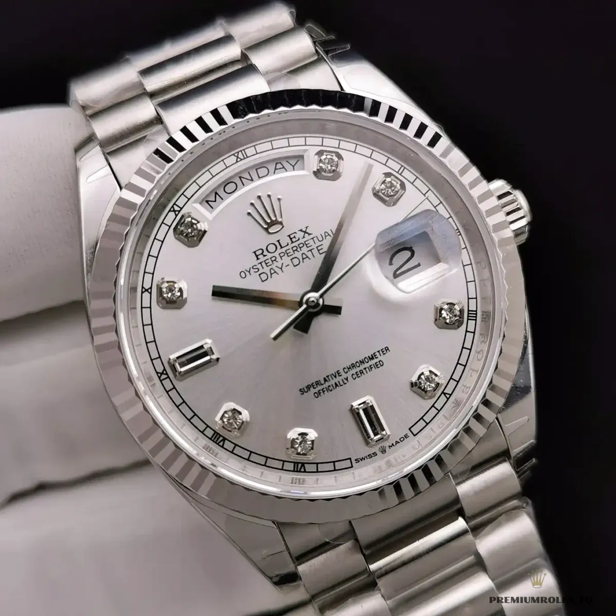 Replica Rolex Day-Date 128238 36mm Mother of Pearl Dial - Image 5