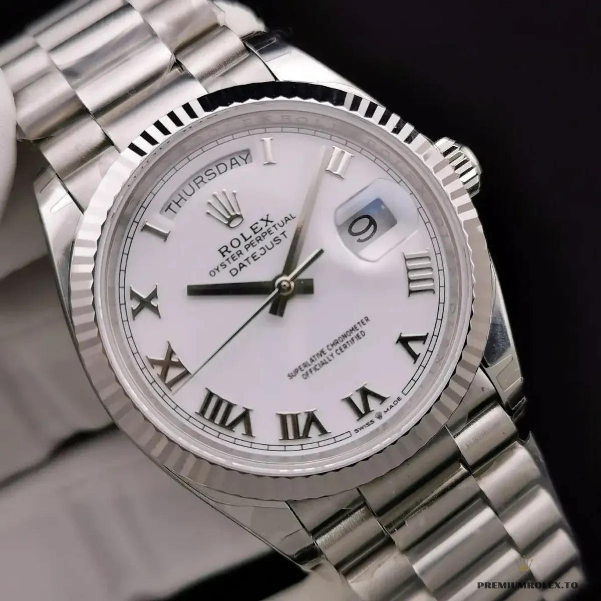 Replica Rolex Day-Date 128238 36mm Roman Numerals - Image 5