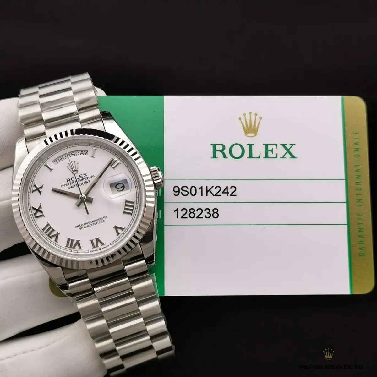 Replica Rolex Day-Date 128238 36mm Roman Numerals - Image 10