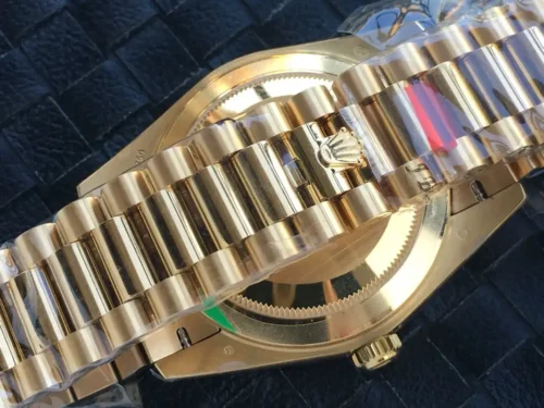Replica Rolex Day-Date m228238 Black Dial 1 - Best shop to buy a Fake Rolex