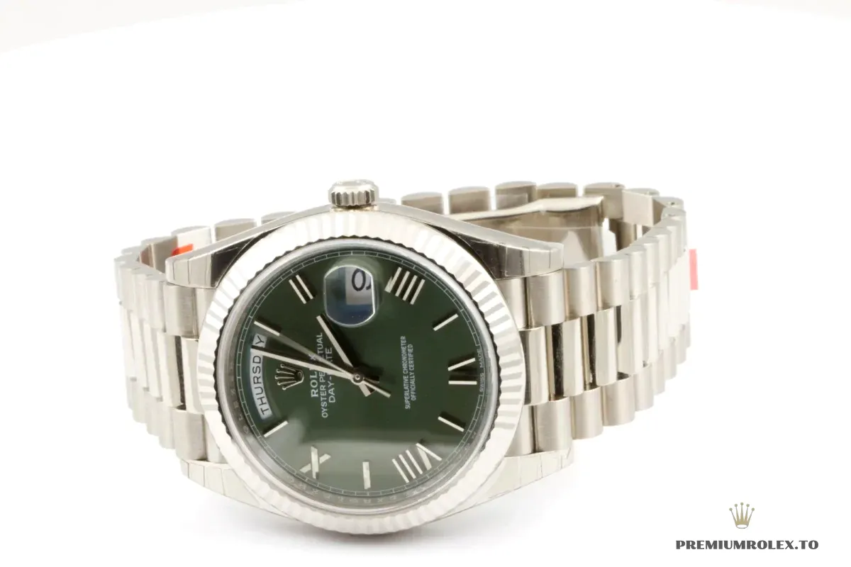 Replica Rolex Day-Date m228238 Green Dial - Image 5