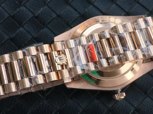 Replica Rolex Day-Date m228238 Rose Gold Dial 1 - Best shop to buy a Fake Rolex