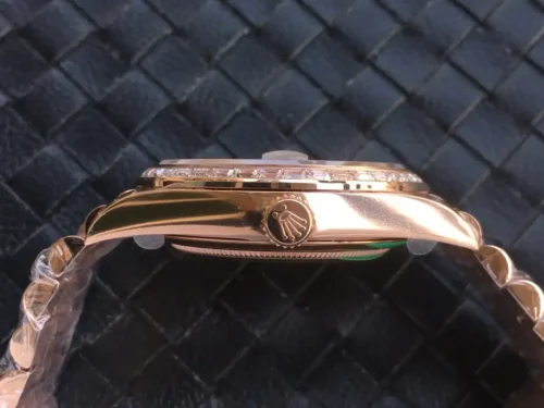 Replica Rolex Day-Date m228238 Rose Gold Dial 4 - Best shop to buy a Fake Rolex