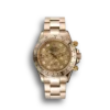 Replica Rolex Daytona 1454245 39mm Gold Dial  Front - Best shop to buy a Fake Rolex