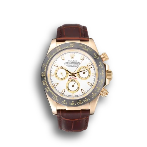 Replica Rolex Daytona 39mm Dial White 622633 Front - Best shop to buy a Fake Rolex